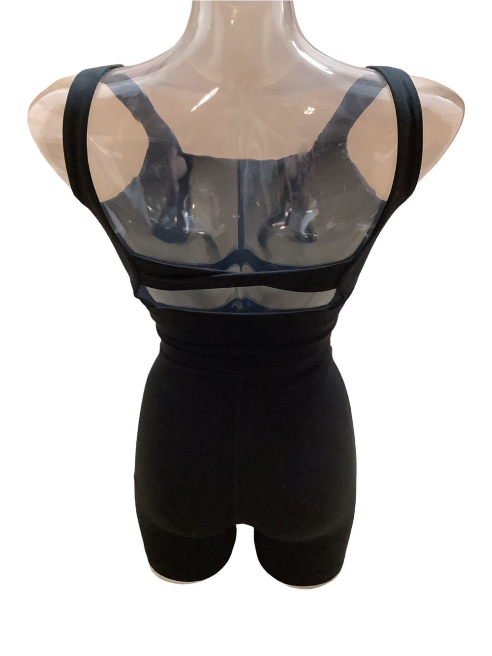 Sincerly Jules Size Small Black Seamless Shapewear Bodysuit Short. Preloved - Picture 3 of 6